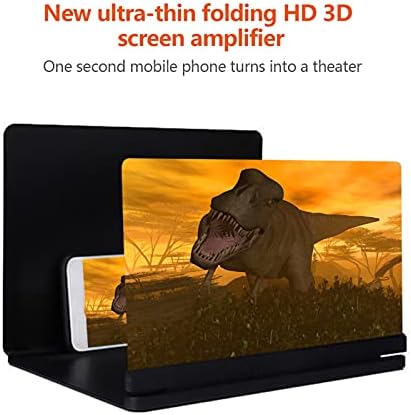 Gretd film 12 inčni mobilni telefon 3D ekran Video lupa sklopivi zakrivljeni uvećani film za pametne