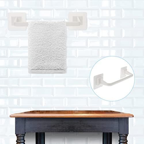 Zerodeko Ručnik od samo 34cm plastični ručnik bar jedan ručnik nosač ručnika za ručnik montiran viseći ručnik