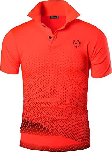 Sportides Muški kratki rukav Dry Fit Sport Polo Tee Majice T-majice Thirt Top Poloshirt Golf Tenis Bowling