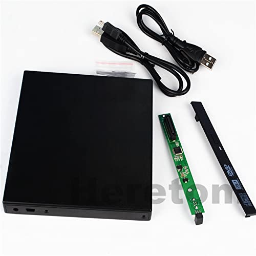 12.7 mm USB 2.0 DVD/CD-ROM Case IDE / PATA to SATA optički pogon eksterni kućište za Laptop