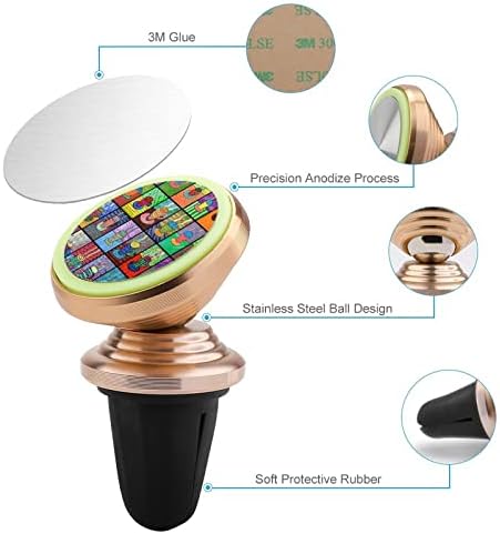 Šolje za kafu Tempera Paint Super Strong Magnet držač za telefon u automobilu nosač ventilacionog otvora kompatibilan