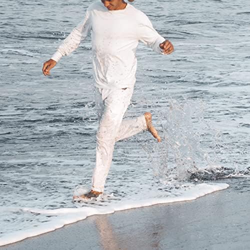 Conglioki linen pantalone Muške plaže za muškarce Ljeto Loose Fit Right-Noge NewString Yoga Resort