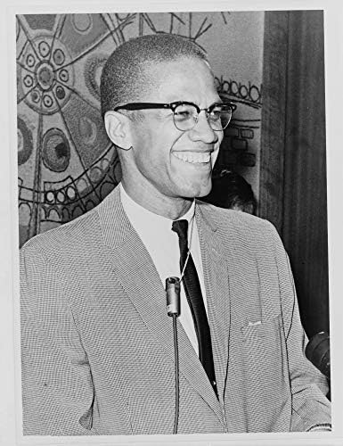 Malcolm X fotografija-istorijska umjetnička djela iz 1964 - - sjaj