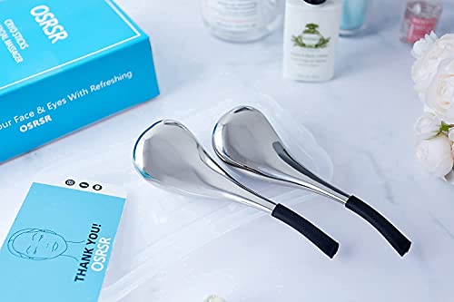 OSRSR Ice Globes and Cryo Sticks alati za masažu lica, Nerđajući čelik Beauty Face masaža Roller