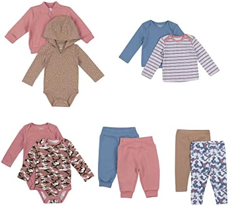 Hanes Boys Wardrobe, Flexy Soft 4-smjerni pansion i fleko poklon set, bebe i mališani