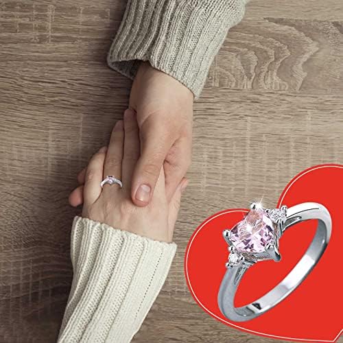 2023 Novo angažman okrugli rez Zirkoni Žene vjenčani prstenovi nakit prstenovi za žene prijatelji prstenovi