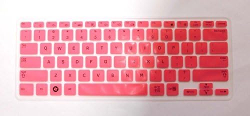 Bingobuy polu-Pink Ultra tanka Mekana silikonska tastatura za zaštitu kože za Samsung Np530u3b NP530U3C NP535U3C