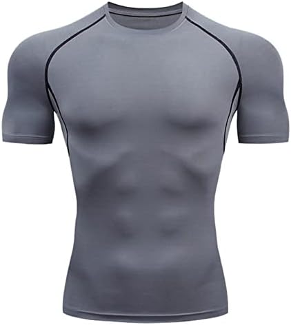 XXBR MENS Ljeto Slobodno vrijeme Sportska majica Modni rever 3D gradijentskih kratkih rukava