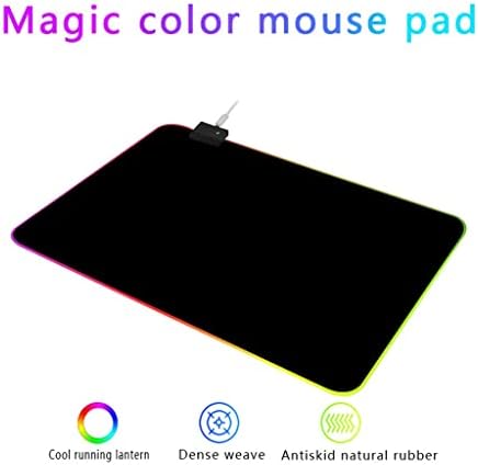 Game Light podloga za miš,14 vrsta svjetlosnog načina rada s neklizajućom gumenom podlogom, pogodna