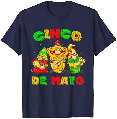 Cinco De Mayo Meksički Gnome Fiesta 5 De Mayo Muška Ženska Majica