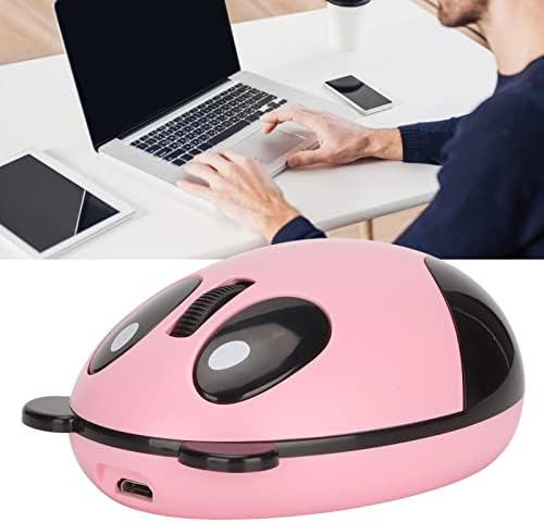 Kafuty-1 2.4 G bežični miš,slatki ergonomski računarski miš sa životinjama sa USB prijemnikom, punjivi