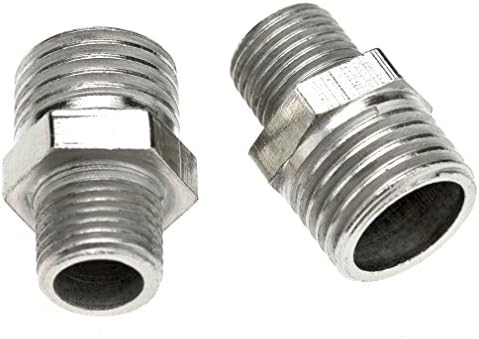 2kom željeza 1/4 inča Bsp muški do 1/8 inča Bsp Muški Airbrush crijevo adapter konektor