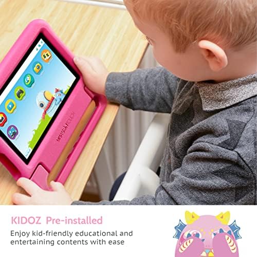 Zmaj Touch Kidzpad Y88X 7 Dječji tablet s dječjim kućištem, naramenom remenu i stylus i zaštitni