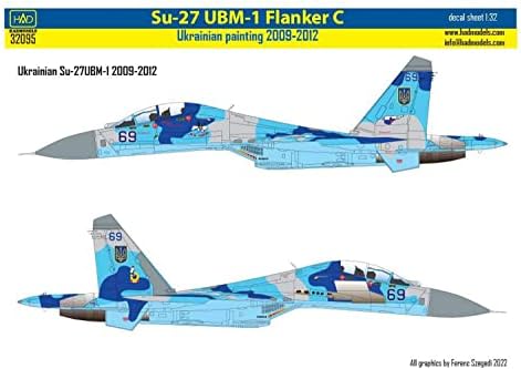 HAD modeli 1/32 ukrajinskog Ratnog vazduhoplovstva su-27ubm-1 Flanker C 2009-2012 plastični Model