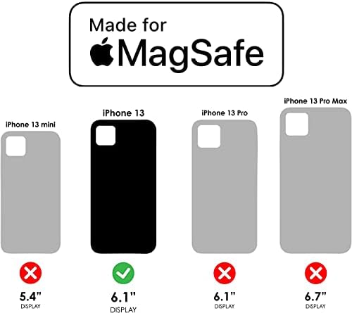 Slučaj simetrije Otterbox sa Magsafe za iPhone 13 ne-maloprodajne ambalaže - u crvenom - antimikrobno