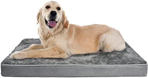 Sednički veliki ortopedski krevet za pse za srednje, velike pse, pseći krevet za pse s uklonjivim vodootpornim