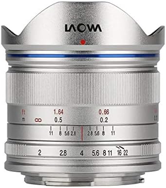 Venus Laowa 7,5mm f / 2 objektiv za mikro četiri trećine, srebrna, paket sa prooptic 46mm filter