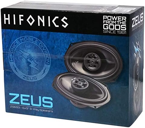HIFonics 2 ZS693 6x9 800 WATT Audio audio koaksijalni zvučnici + 2 4x6 400W zvučnici