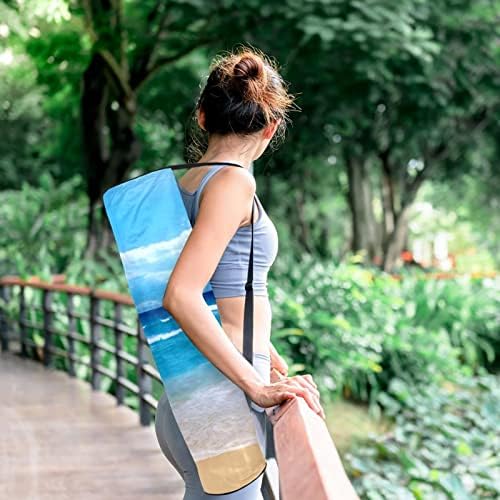 Yoga Mat torba, prirodna lijepa plaža Vježba Yoga Mat Carrier full-Zip Yoga Mat torba za nošenje