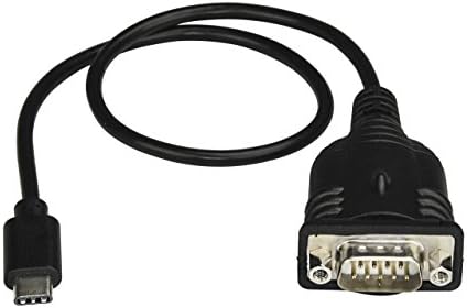 Starch.com USB C do serijskog adaptera Kabl 16 - USB tip C u RS232 Converter kabl - USB-C serijski kabel za PLC-ove, skeneri, štampače - muški / muški - Windows / Mac / Linux