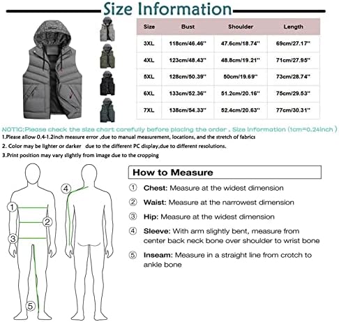 Ymosrh jakne za muškarce muški prsluk labavi jesen i zima topli pamučni prsluk kaputi muški kaputi stilski