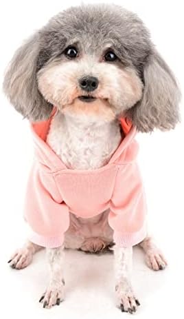 Zunea hoodie kaput za male pse Dječak Boy topli zimski kaput meka štenad odjeća hladno vrijeme dukserica