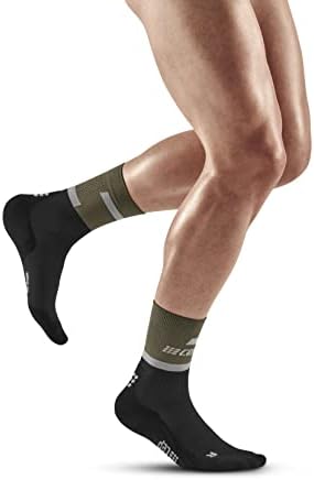 Cep Muška posada kroji atletske čarape za trčanje 4,0 - srednje krojene čarape