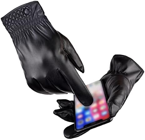 Qvkarw muške rukavice sa ekranom osetljivim na dodir sa toplim zimskim rukavicama vodootporne rukavice od