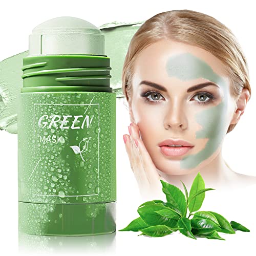 Anguishil zeleni čaj maska štap, zeleni čaj Deep Cleanse maska štap, Kontrola ulja Acne Remover zelena maska