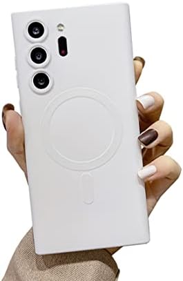 Naowear Galaxy Note 20 Ultra Case Magnetic [Podrška Magsafe Charger] Bežični protiv ogrebotine Potpuna zaštita od pune kamere Slim Silikonski poklopac telefona za Samsung Galaxy Note 20 ultra 6,9