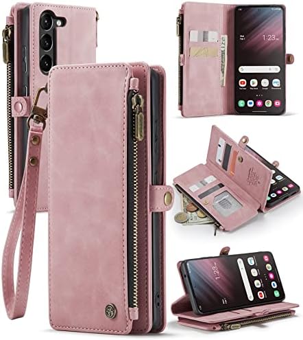 Defencase Samsung Galaxy S23 Case, RFID Blocking Galaxy S23 case Wallet za žene muškarce sa držačem
