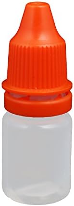Aexit 5ml PE gauge Plastična Kapaljka za ispustanje bočice Clear Red Cap