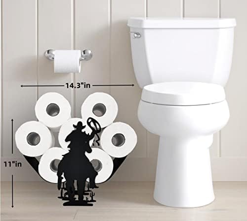 Držač tkiva crna toaleta, držači za životinje, ukrasni metalni držač papira, slatki toaletni papir za kupaonice,