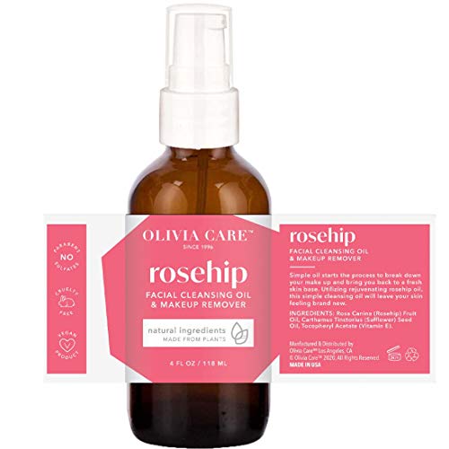 Olivia Care Rosehip ulje za čišćenje lica & sredstvo za uklanjanje šminke sve prirodno-uklonite nečistoće