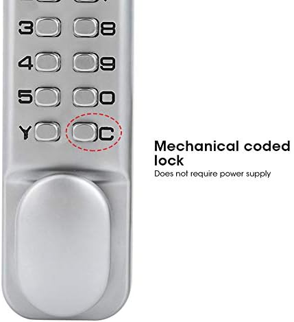 Digitalni mehanički zaključavanje lozinke, lijevo i desno Zaključka za lombica za lozinku 1-11 cifrena
