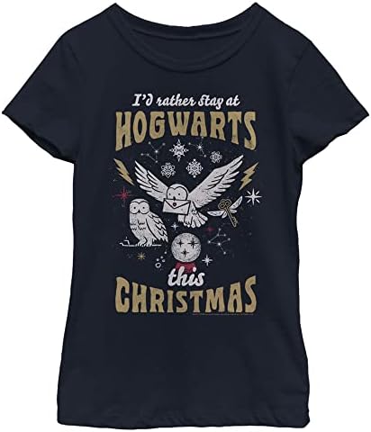 Harry Potter djevojka Božić u Hogwarts T-Shirt