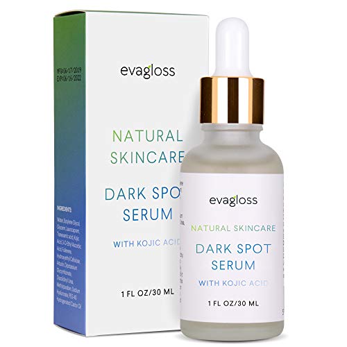 Evagloss Serum za korektor tamne tačke sa Kojičnom kiselinom i prirodnim sastojcima za lice i tijelo, sve tipove