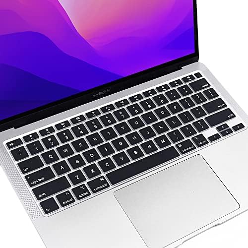 Proelife Ultra Thin Silicone Keyboard Cover Skin za MacBook Air 13 inch 2021 2020 sa Apple M1 čipom i zaštitom