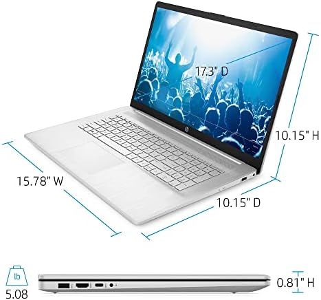 2022 najnoviji HP kućni i poslovni Laptop | 17.3 IPS FHD ekran | Intel 4-Core i5-1135g7 / 8GB