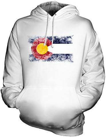 Candymix Unisex Colorado State nevolje zastava mens / Womens Hoodie