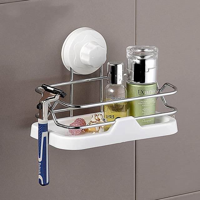 Izdržljivi spremnik za usisavanje čaša Kupatila s uklonjivim držačem za zidni nosač za šampon organizatore