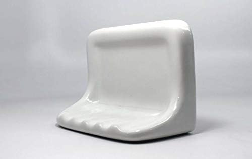 Squared Feet Depot kupatilo tuš sapun za tuširanje Bijela keramika Thinset Mount 6-1 / 2 x 4-7 / 8