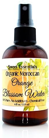 Vrhunska organska Marokanska voda od cvijeta narandže / 4oz sprej uvezena iz Maroka | hrana | prepuna prirodnih