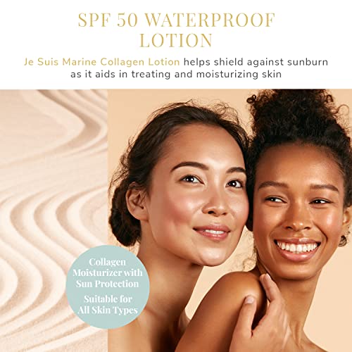 Je Suis Marine Collagen losion, SPF 50 vodootporni losion, kolagen hidratantna krema sa zaštitom od Sunca za