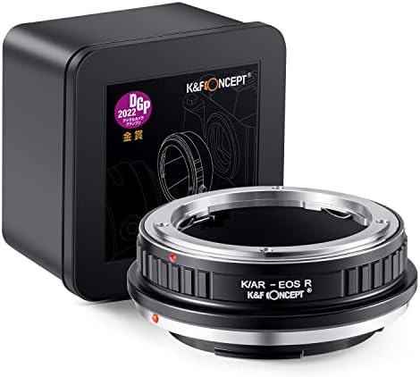 K & F konceptni adapter za objektiv K / AR-EOS R Ručni fokus Kompatibilan je s konica Auto-refleks SLR objektivom u Canon EOS R Mount kamere