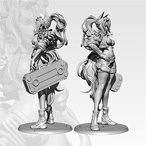 1/24 Resin Soldier Model Fantasy Planet ženski ratnik minijaturni komplet //5fp5-1