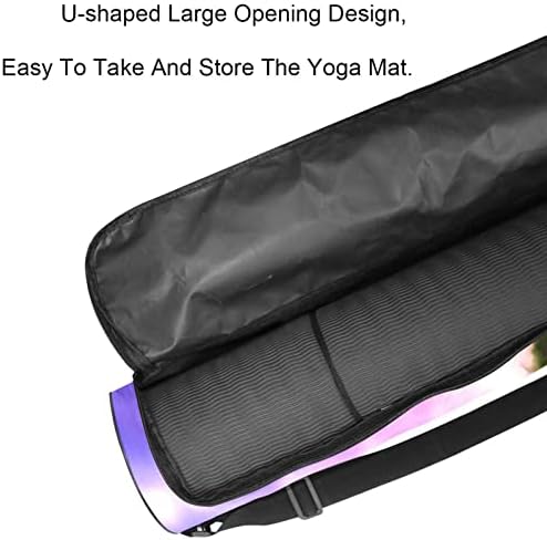 Provansa lavanda Flower Mauve Yoga Mat torba za nošenje sa naramenicom Yoga Mat torba torba za teretanu