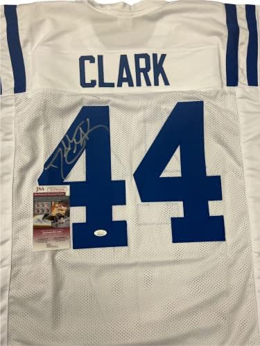 Dallas Clark Indianapolis Colts potpisao je autogragram Custom Jersey White JSA svjedoči ovjereno