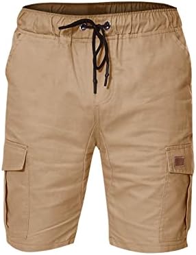 Muške lagane kratke hlače, muške ljetne casual na otvorenom casual patchwork džepovima kombinezone sportske alate hlače