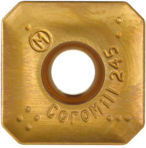 Sandvik Coromant COROMILL karbidni umetak za glodanje, R245 stil, kvadrat, Gc2040 razred, višeslojni